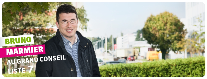 Photo de Bruno Marmier, candidat au Grand Conseil (2016)